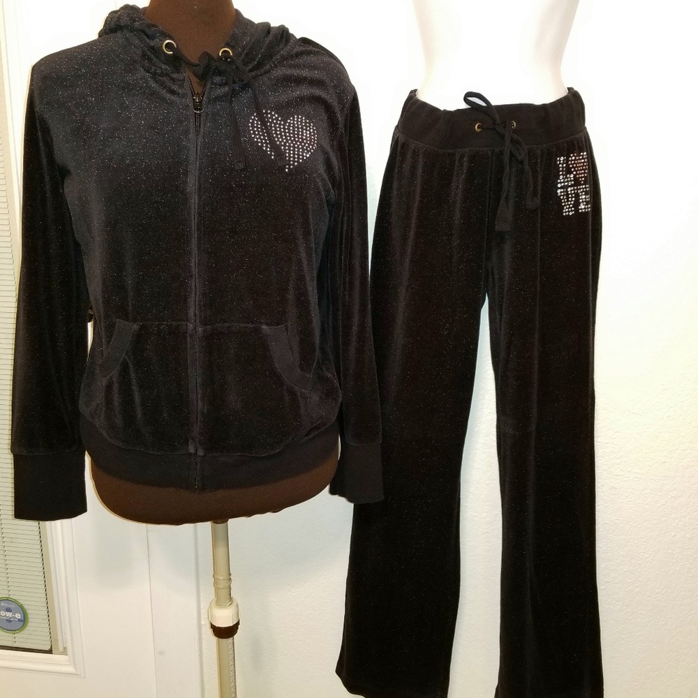 Pink Rose Bling Jumpsuit